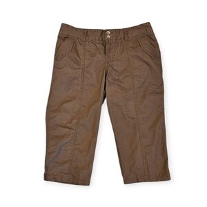 Like New, Women's Brown Capri Pants Size 10